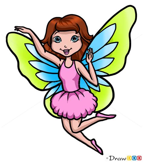 fairy cartoon drawing